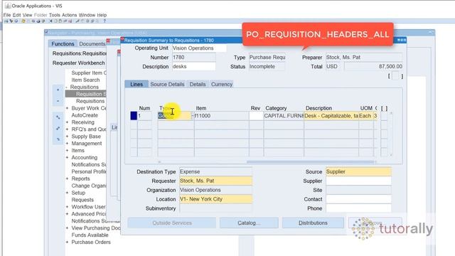 Oracle EBS Purchase Requisitions Tables & SQLs | Oracle EBS Tables | Oracle EBS SQL | TutorAlly смотреть онлайн