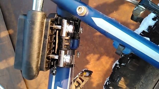 Кресло Hamax Smiley на велосипеде GT Avalanche 2.0 и ATOM MX 1.0 смотреть онлайн