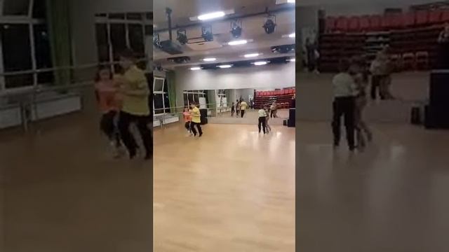 Тренировка танца Джайв в парах - 1 урок новой схемы:) смотреть онлайн