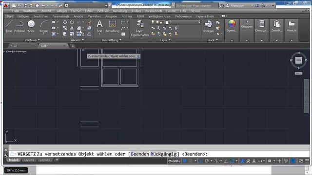 AutoCad 2016 Haus Ansicht und Details Teil 2 Fenster смотреть онлайн