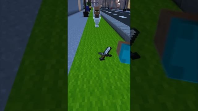 Skibidi Toilet but its Minecraft? 26 (Villager Sounds) #shorts смотреть онлайн