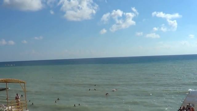 Дивноморское. Море. Пляж. 20.07.2018 смотреть онлайн