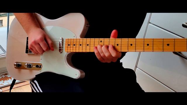F Blues with Fender MIJ Traditional 50s Telecaster & Vox AC15 смотреть онлайн
