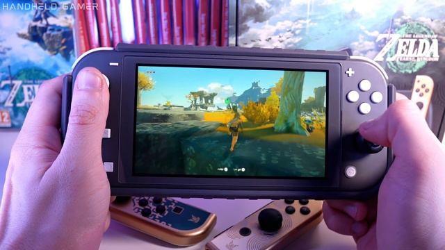 The Legend of ZELDA: Tears of the Kingdom Nintendo SWITCH Lite GAMEPLAY смотреть онлайн