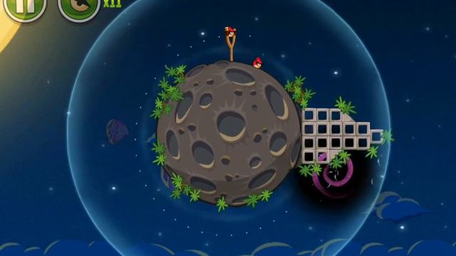 Angry Birds Space - Level 1-3 - 100% Space Eagle Walkthrough - Pig Bang смотреть онлайн
