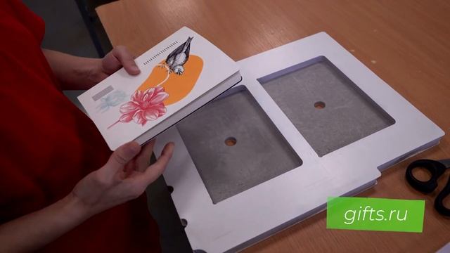 Делаем УФ печать и блинтовое тиснение на ежедневнике Flex Shall • Как рождается мерч