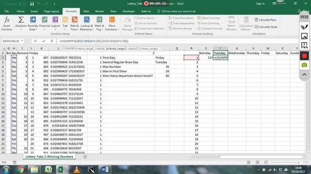 Excel Lottery Task 1 Part 3 смотреть онлайн