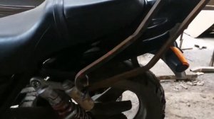 Изготовление багажника на Honda cb400 1996г, своими руками