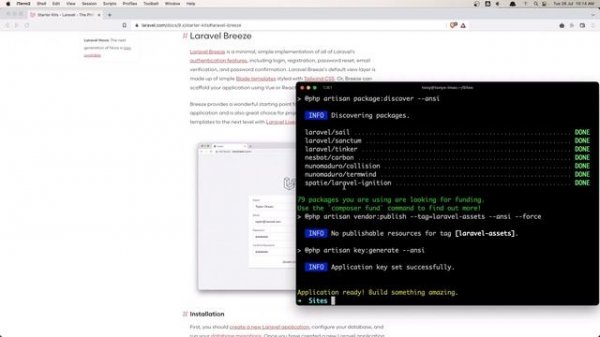 1 Create the Project - Full Stack Reddit Clone with Laravel InertiaJS
