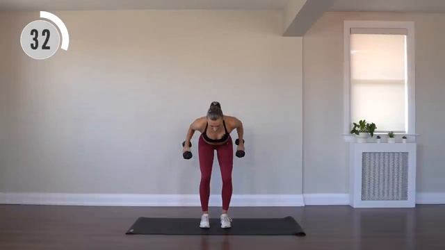 30 min SCULPT + STRENGTHEN TOTAL BODY WORKOUT | With Dumbbells (And Without) | Warm Up + Cool Down смотреть онлайн