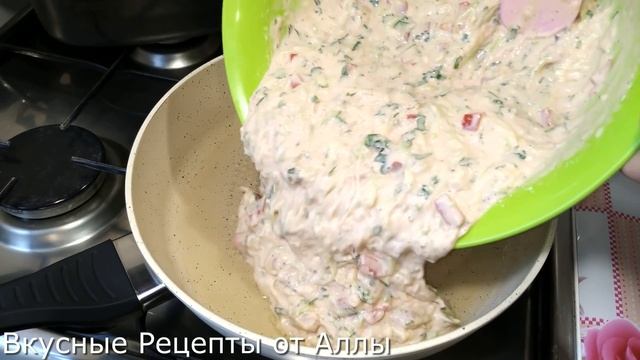 Кабачковая Пицца на Сковороде! Самый Вкусный и Простой Рецепт! смотреть онлайн