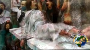 Аттракцион Дом ужасов. Выставка РАППА ЭКСПО 2019, весна. Комната страха. Мир развлечений.