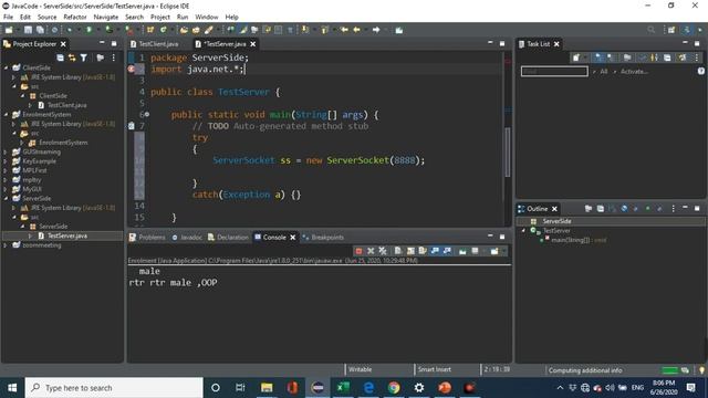 Socket Programming in Java смотреть онлайн