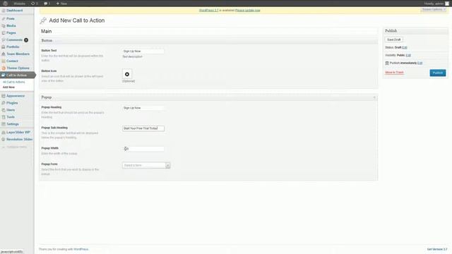 RAW WordPress Theme - Video Tutorial - How to Add a Call to Action смотреть онлайн