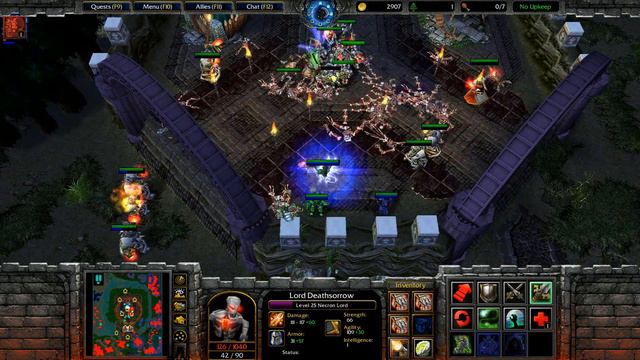 Warcraft 3 : WH40K Hero Siege смотреть онлайн