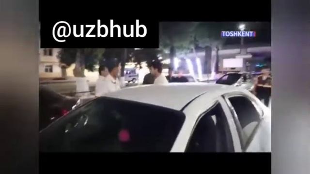 В Ташкенте пьяный водитель ездил гоым за рулём ? смотреть онлайн