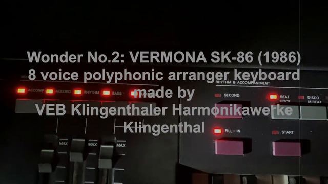 Tiracon 6V + Vermona Synthesizer + Vermona SK 86 смотреть онлайн