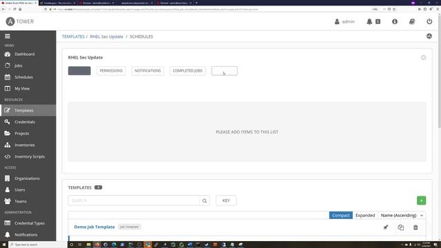 Ansible Tower: Scheduling Playbooks / Jobs смотреть онлайн