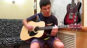 Sting - Shape of my heart (Аккорды, видео урок на гитаре)