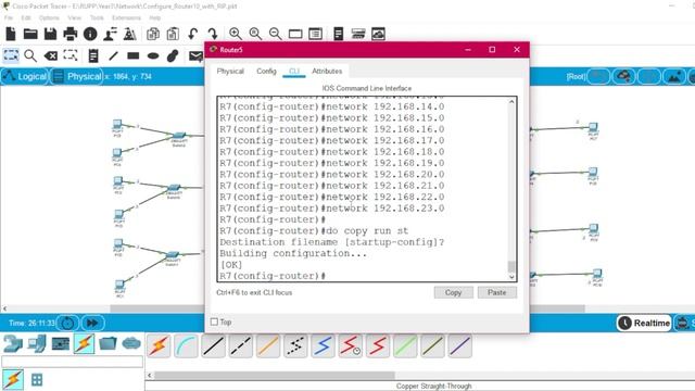 របៀប Configure Router 10 តាមរយៈ RIP смотреть онлайн