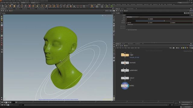 Houdini | Knife Geometry Node смотреть онлайн