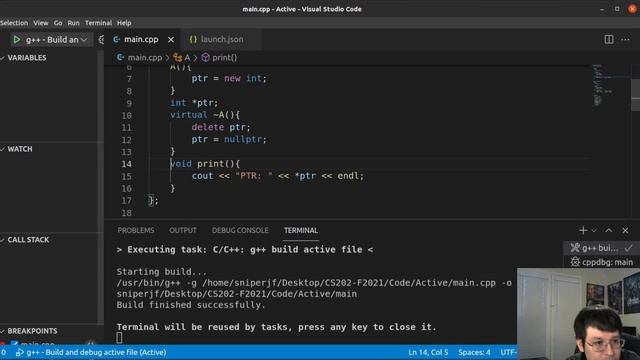 CS 202 Computer Science II: Fall 2021 Video 10 Livestream смотреть онлайн
