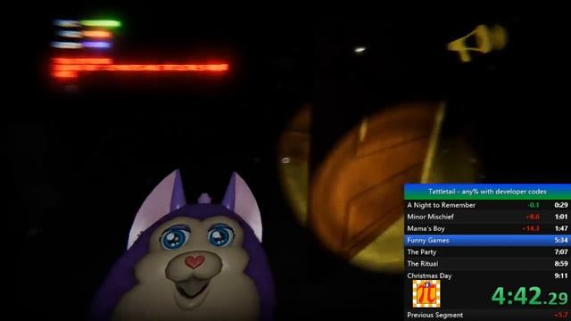 Tattletail Any% Speedrun with Developer Codes in 9:19.67 смотреть онлайн