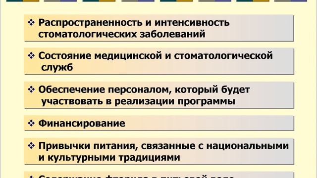 Лекция Принципы планирования программ профилактики