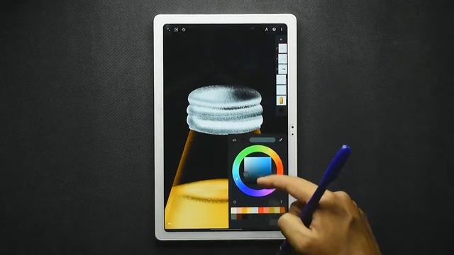 How to draw a Bottle - Infinite Painter смотреть онлайн