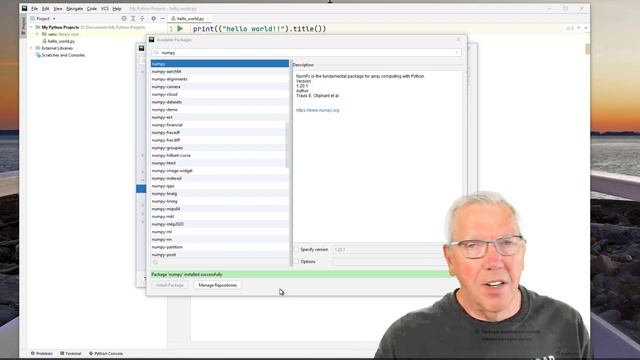 Python IV - Using PIP смотреть онлайн
