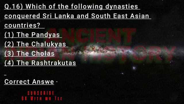 Watch The Top MCQS of |•INDIAN ANCIENT HISTORY•|with mr tee #generalknowledge #history #bhfyp смотреть онлайн