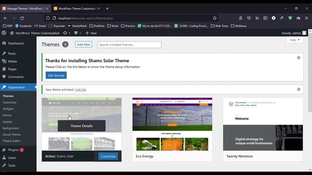 How to install a WordPress theme bangla tutorial смотреть онлайн