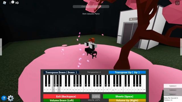 Giorno's theme on roblox piano w/sheets смотреть онлайн
