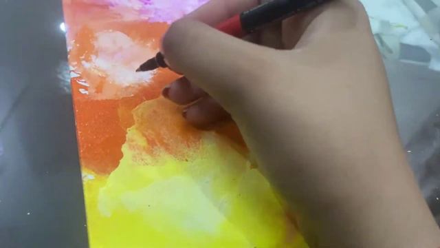 Beginner's Guide For Canvas Painting | Easy and Simple Tricks | KiVi смотреть онлайн