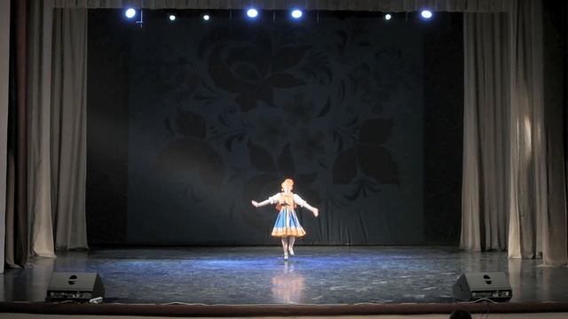 "Топотуха". Исполняет Фёдорова Варвара. Арабеск Саратов. смотреть онлайн