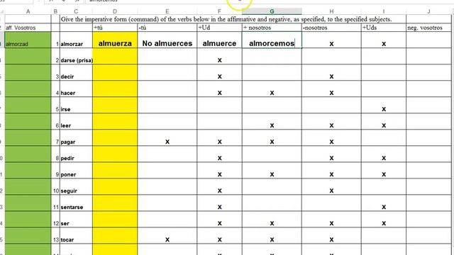 Commands worksheet start смотреть онлайн