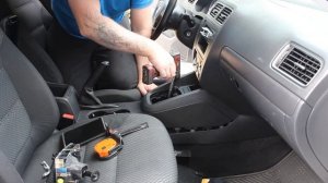 Removing the center console in a MK6 Jetta TDi