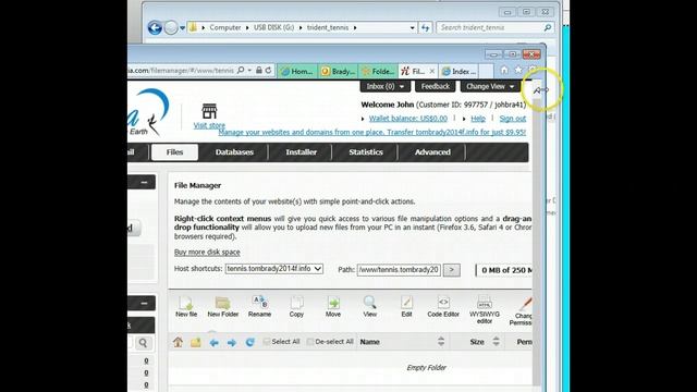 CPT 220, Creating a subdomain and publishing the site смотреть онлайн