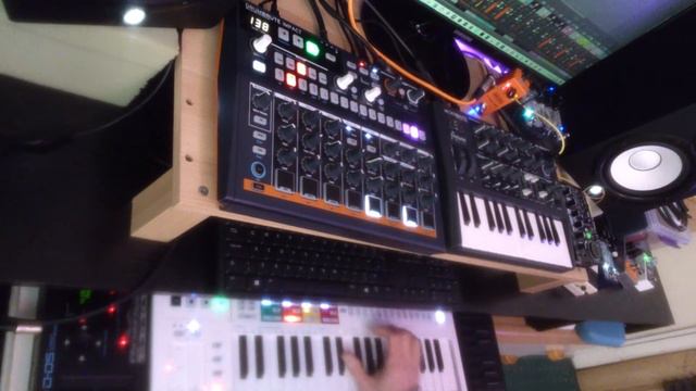 Arturia Keystep Pro Sequencing And Synth Solo Practise