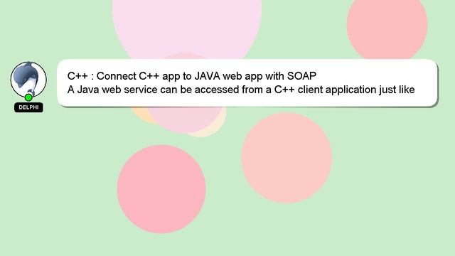 C++ : Connect C++ app to JAVA web app with SOAP смотреть онлайн
