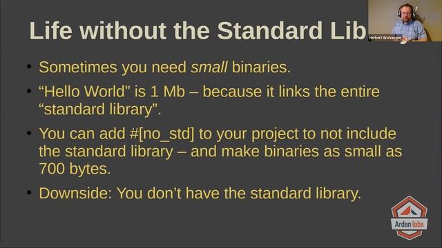 Optimizing Rust for Embedded Devices смотреть онлайн