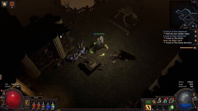 Path of Exile 3.23 Affliction league beginners playthrough Ep 16 | Zizaran Boneshatter Slayer build