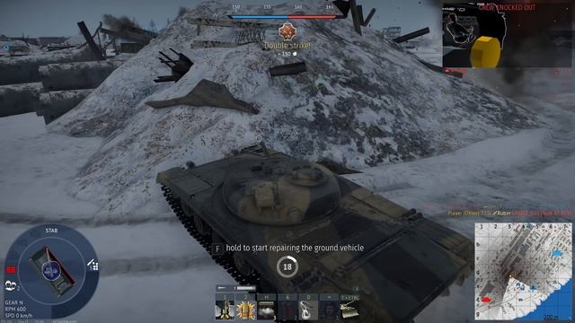 THE PANCAKE TANK IS CRAZY... - Object 775 in War Thunder смотреть онлайн