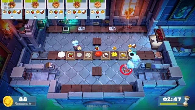 #3 Overcooked! 2 ► Получили работу в "Хогвартсе") Кормим волшебников) смотреть онлайн