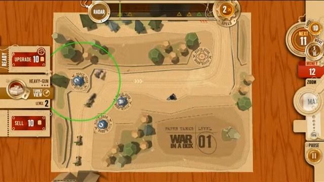 War in a Box - Paper Tanks Walkthrough - Stage 1 смотреть онлайн