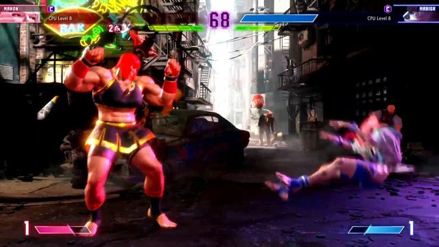 Street Fighter 6💥New Gameplay CPU LV8 (Manon) vs CPU LV8 (Marisa)💥[SF6 Replays]💥 смотреть онлайн