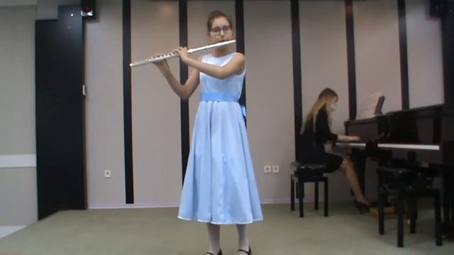 Т. Ямпольский "Шутка" исп. Хамзина София смотреть онлайн