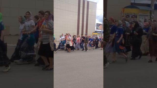 Козельск. Крестный ход. смотреть онлайн