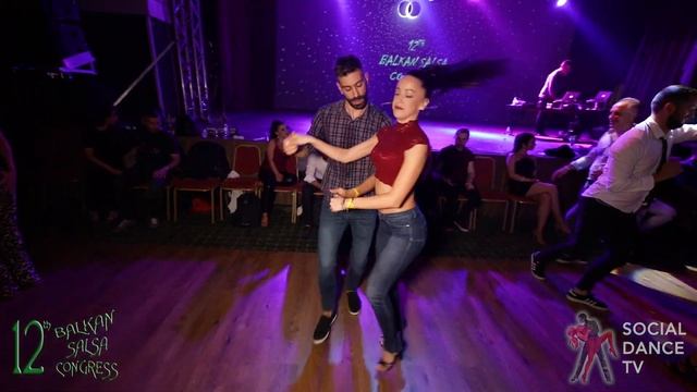 Panagiotis Aglamisis & Tina Bantzi - Salsa Social Dancing | Balkan Salsa Congress 2018 смотреть онлайн