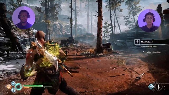 God of War Part 1 GMGOW+ | Girlfriend REACTS ? | The Stranger 4K 60FPS смотреть онлайн